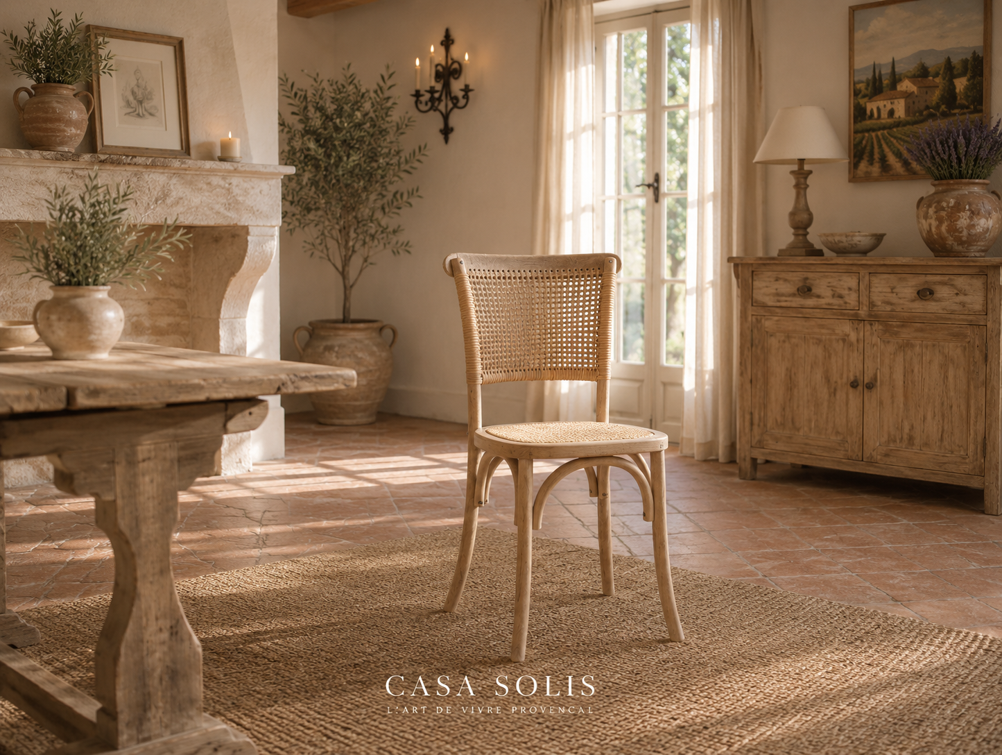 Chaise Égée lot de 2 – L'Héritage Artisanal