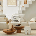 Table basse en bois massif design japonais - Casa solis