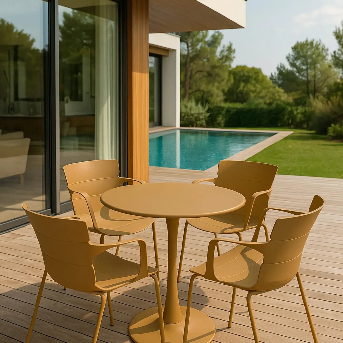 Salon de jardin piscine - Casa solis