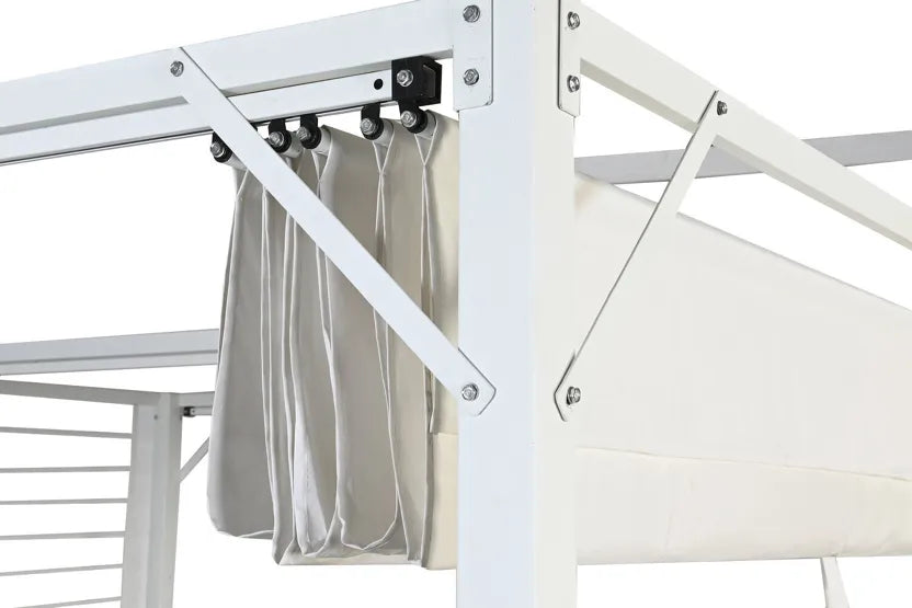 Pergola en acier polyester -
