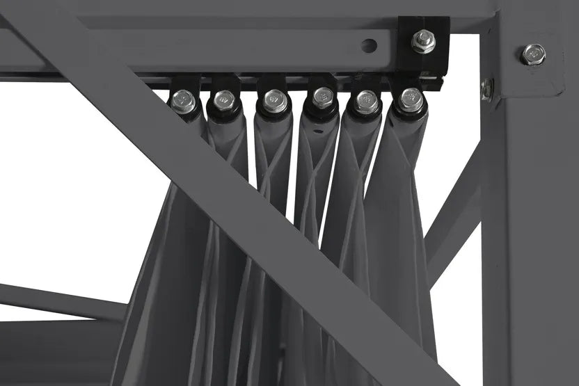 Pergola en acier polyester -