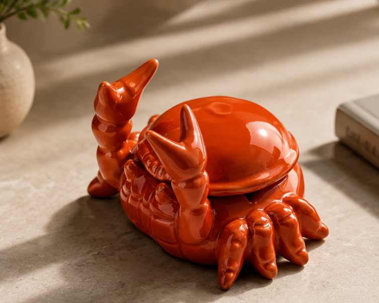 Cendrier crabe en céramique - Casa solis