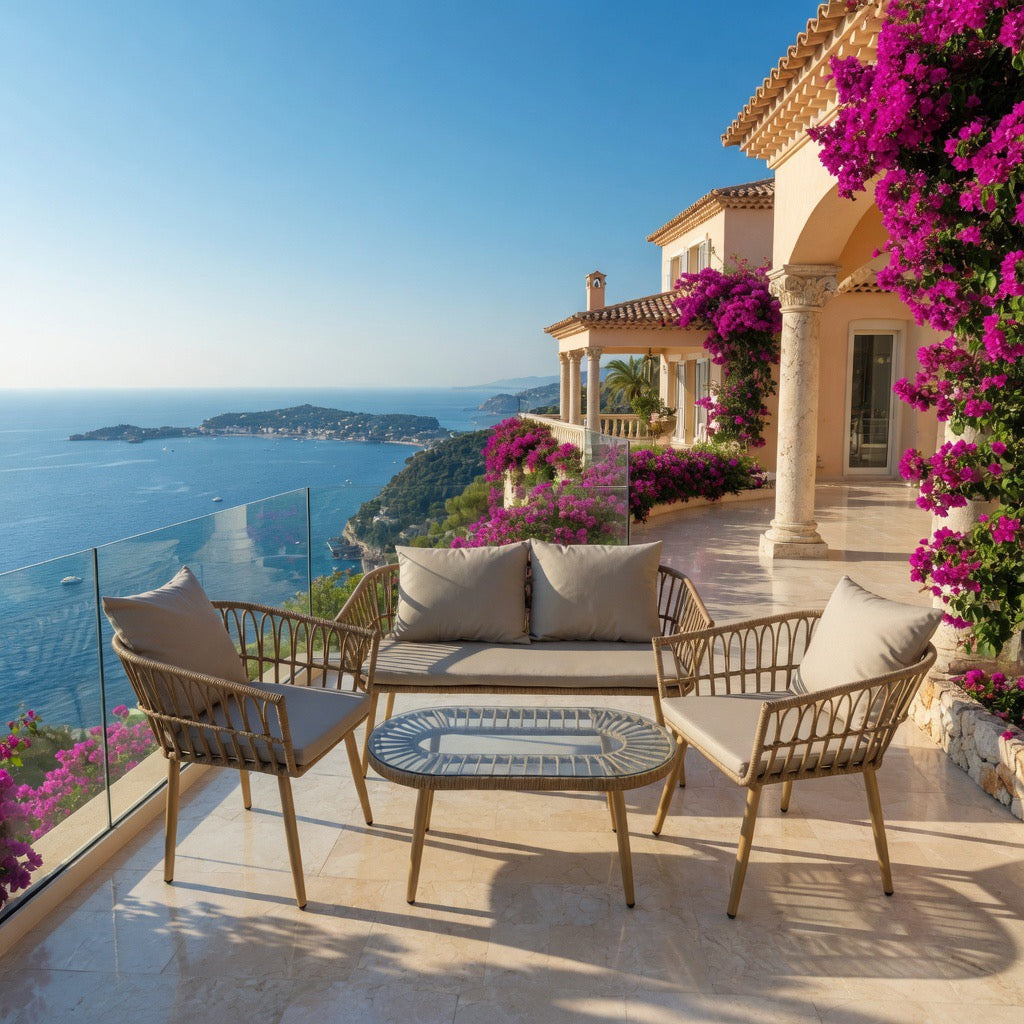 Salon de jardin, chaise, table, canapé - Casa solis