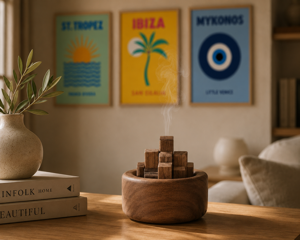 Diffuseur d’huiles essentielles en bois - Casa solis