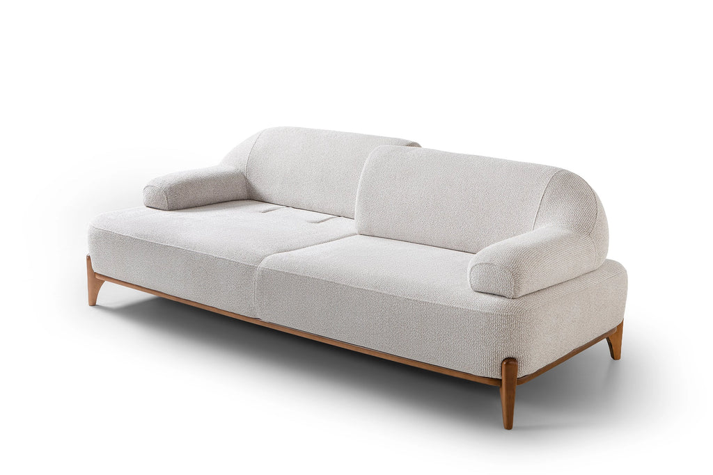 Ensemble de salon Pablo 3 pièces - Canapé, causeuse et fauteuil