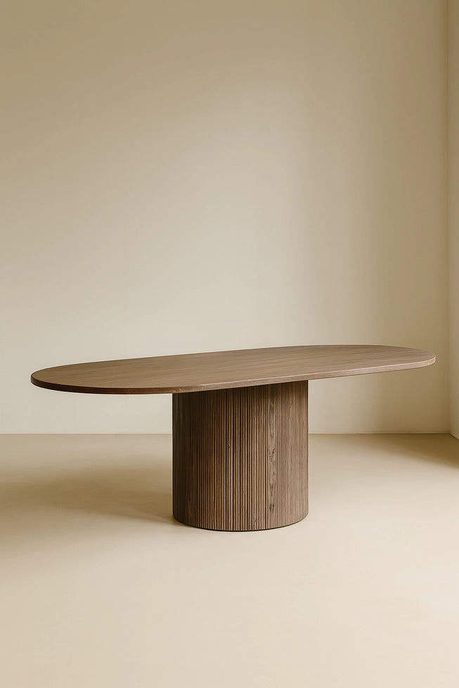Table à manger en bois avec rallonge - Casa solis - organique
