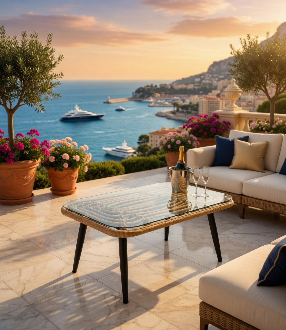 Ensemble de jardin Cannes – Salon de Jardin Rotin