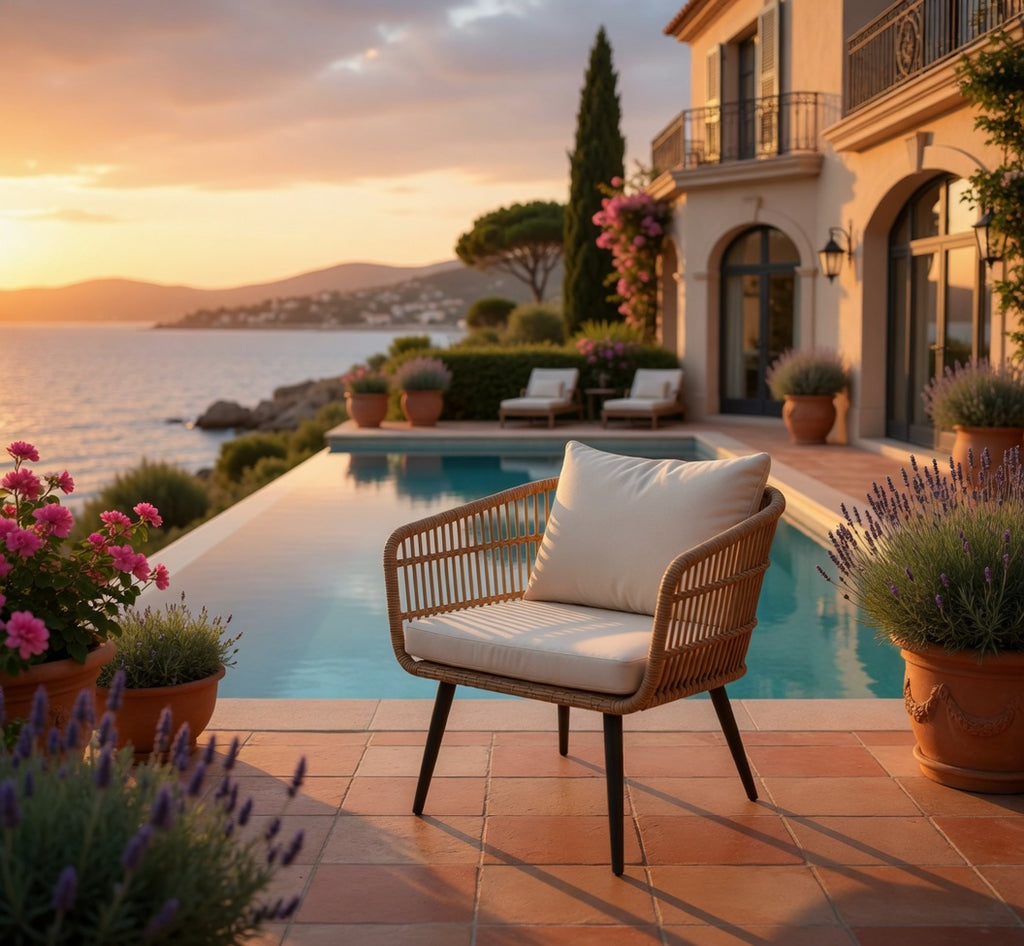 Ensemble de jardin Cannes – Salon de Jardin Rotin